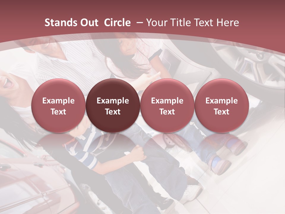 Commercial Excitement Man PowerPoint Template