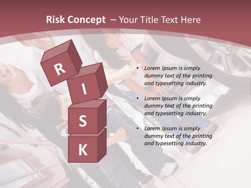 Commercial Excitement Man PowerPoint Template