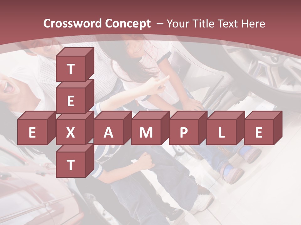 Commercial Excitement Man PowerPoint Template