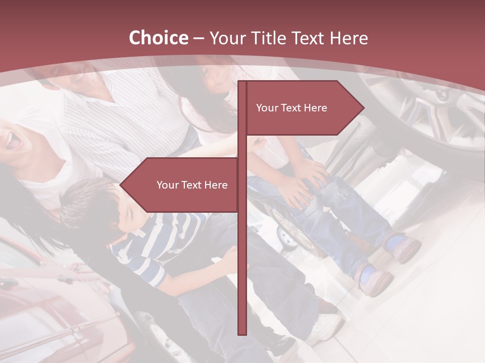 Commercial Excitement Man PowerPoint Template