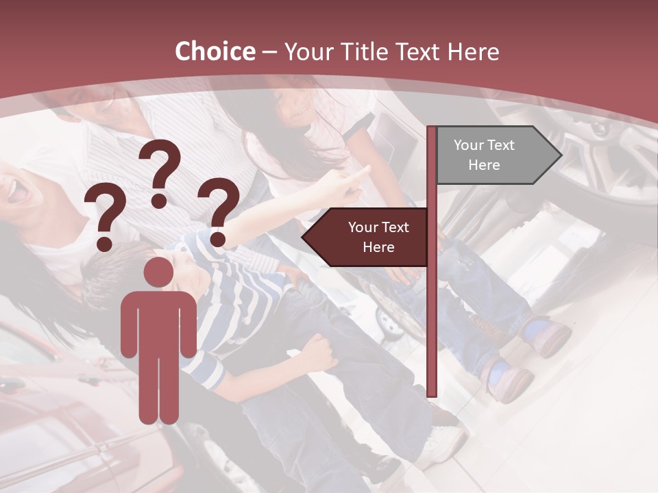 Commercial Excitement Man PowerPoint Template