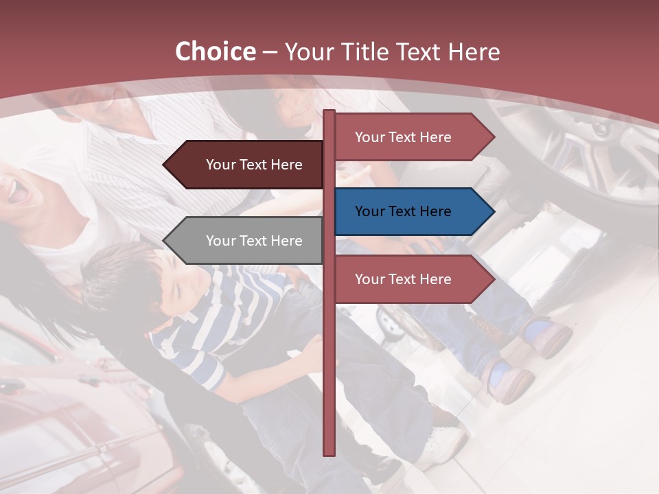 Commercial Excitement Man PowerPoint Template