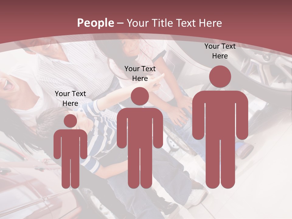 Commercial Excitement Man PowerPoint Template