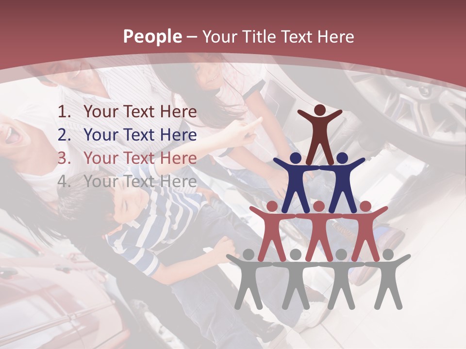 Commercial Excitement Man PowerPoint Template