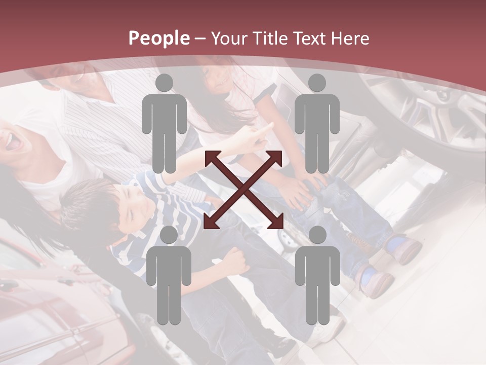 Commercial Excitement Man PowerPoint Template