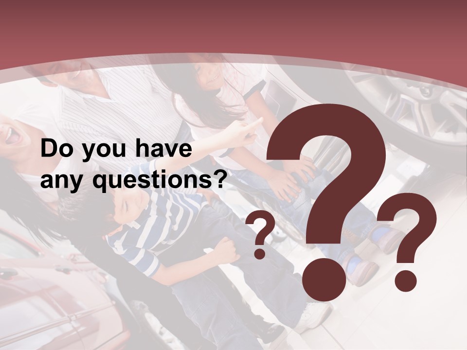 Commercial Excitement Man PowerPoint Template