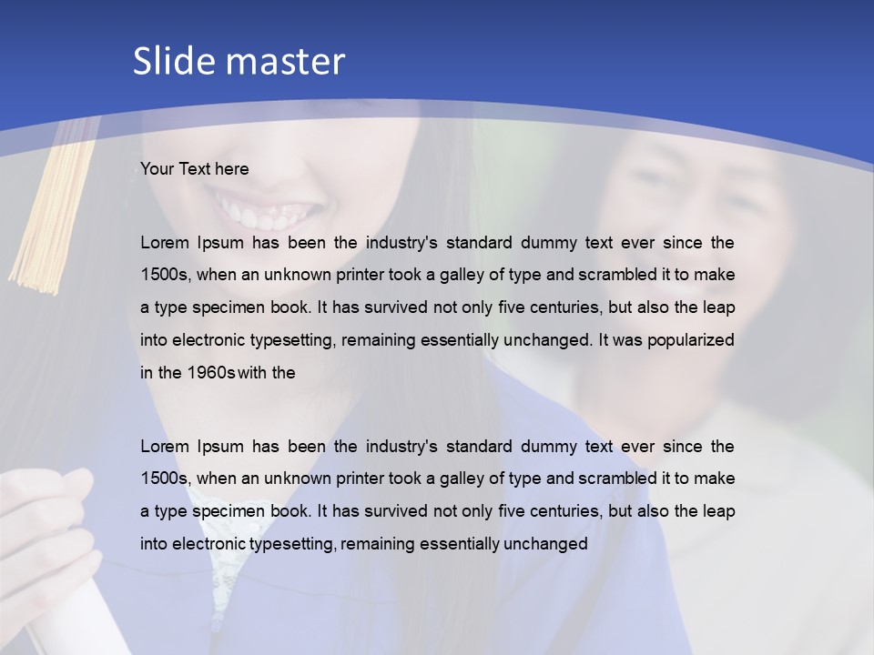 Parenting Two Young Adult Woman PowerPoint Template