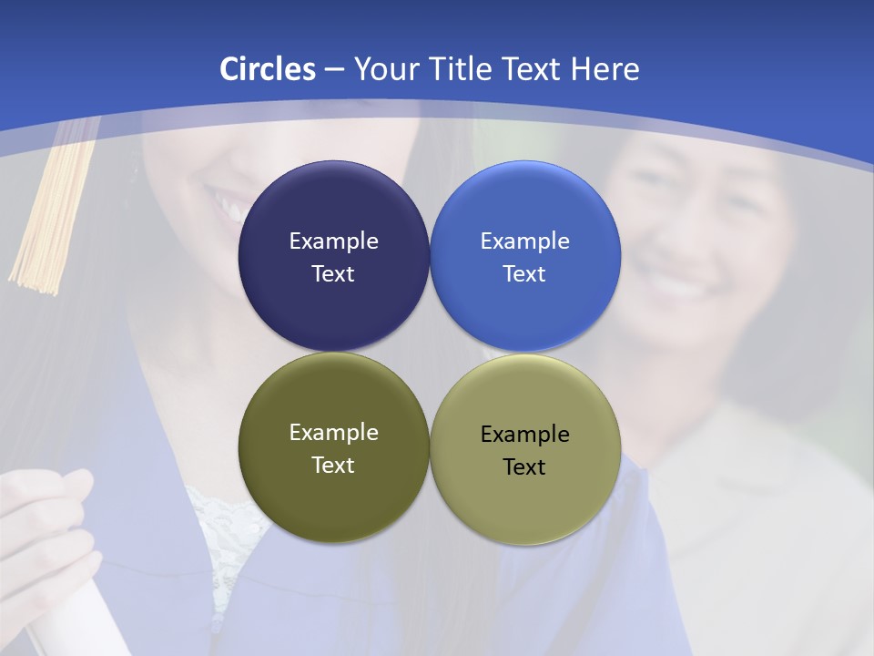 Parenting Two Young Adult Woman PowerPoint Template