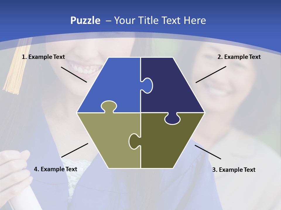 Parenting Two Young Adult Woman PowerPoint Template