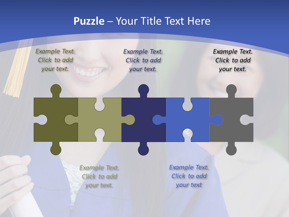 Parenting Two Young Adult Woman PowerPoint Template