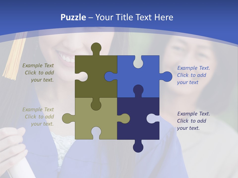 Parenting Two Young Adult Woman PowerPoint Template