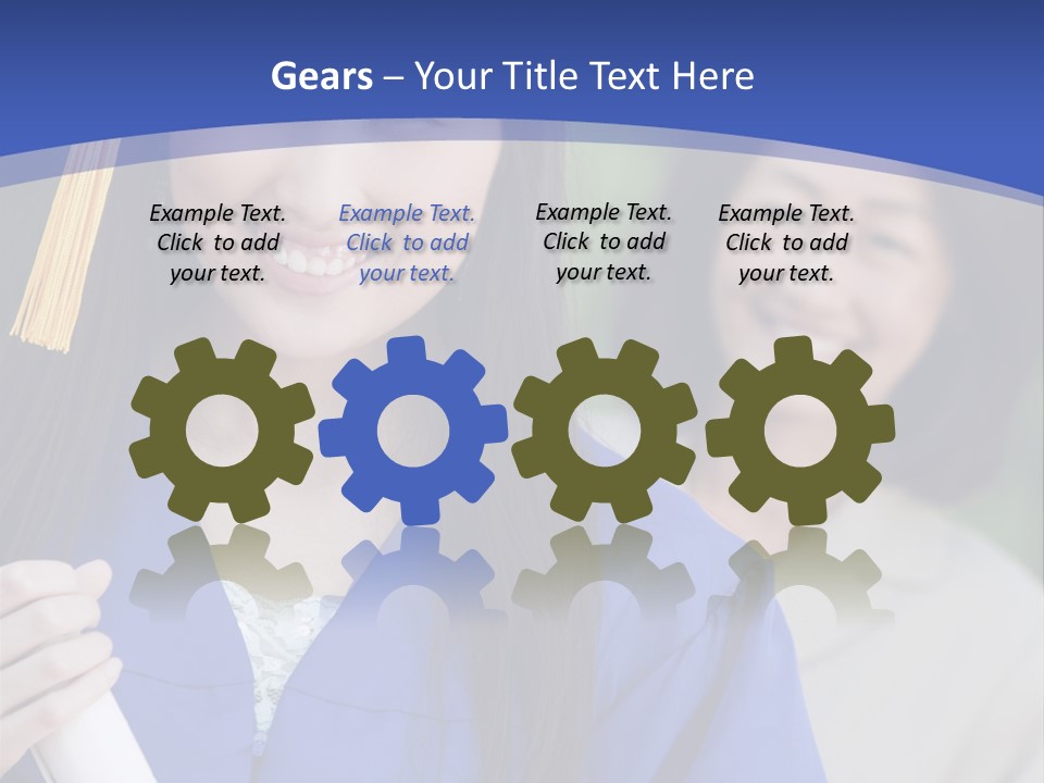 Parenting Two Young Adult Woman PowerPoint Template