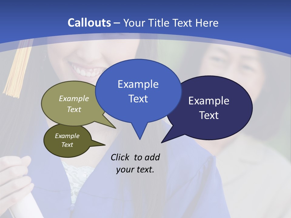 Parenting Two Young Adult Woman PowerPoint Template