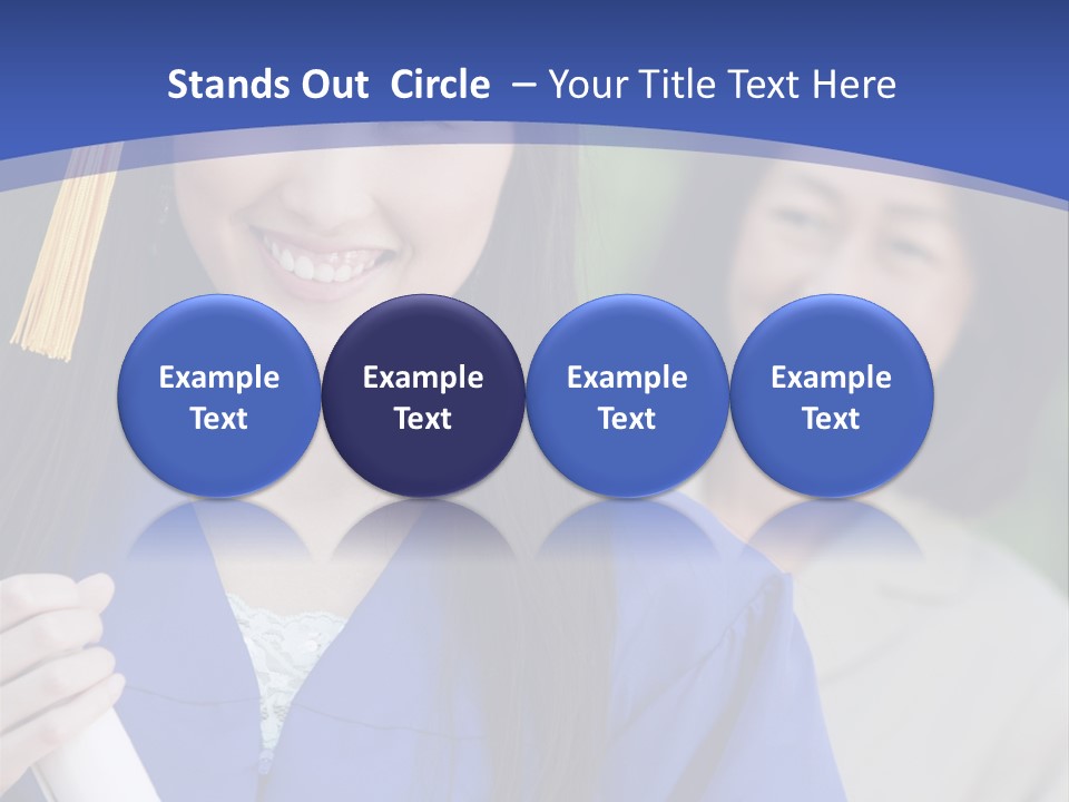 Parenting Two Young Adult Woman PowerPoint Template