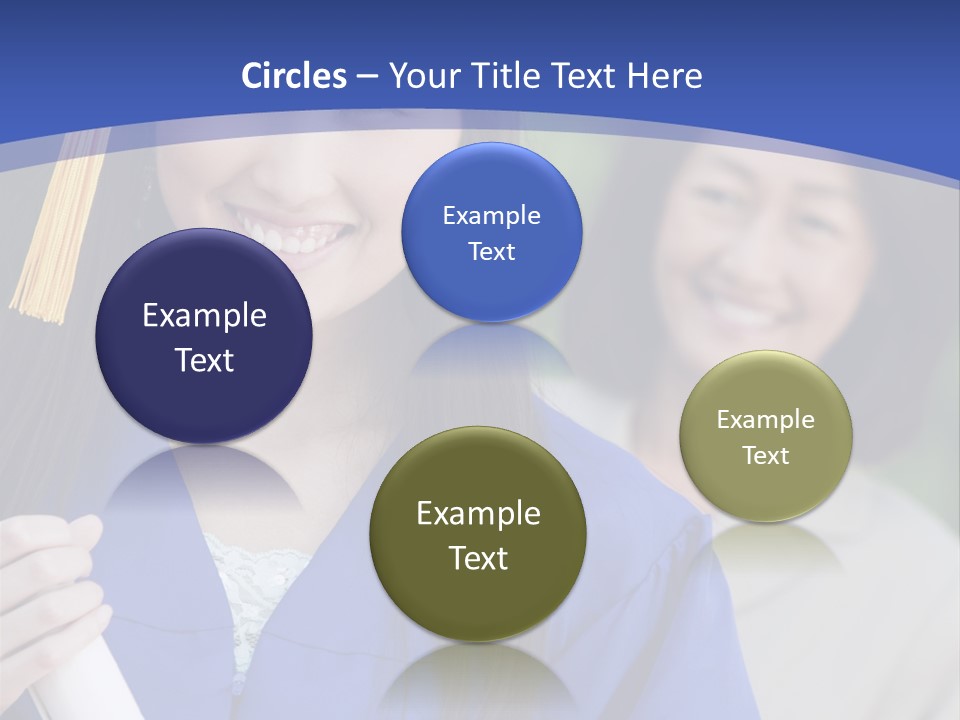 Parenting Two Young Adult Woman PowerPoint Template