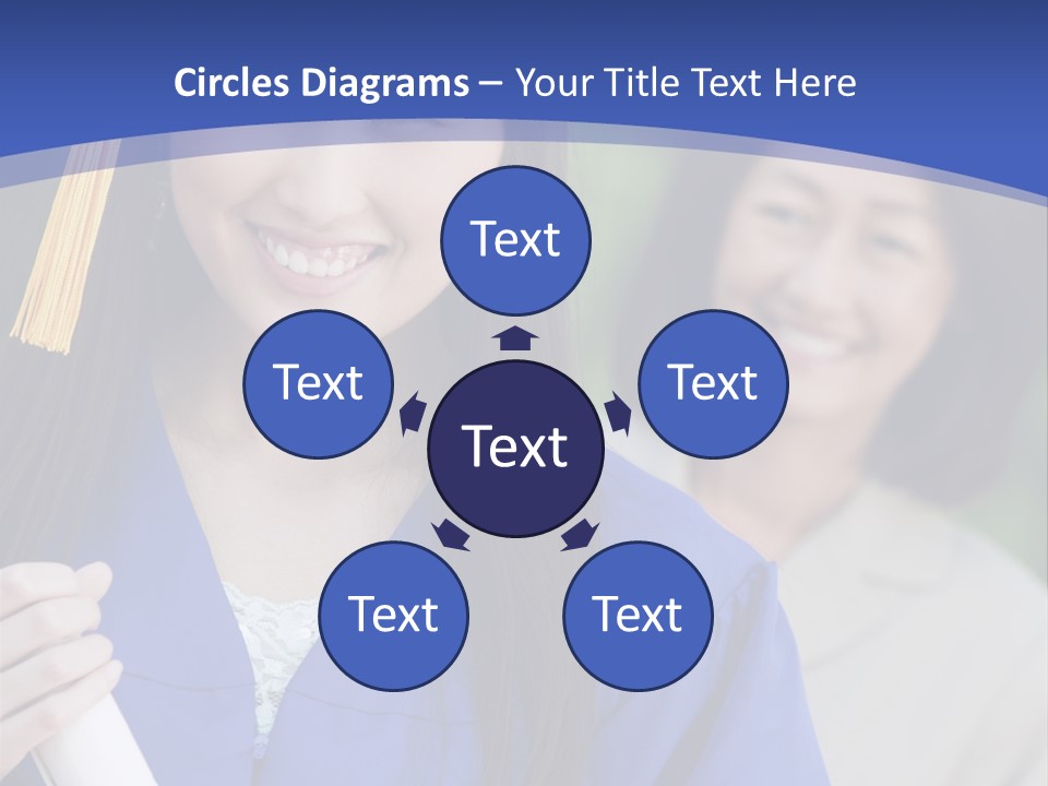 Parenting Two Young Adult Woman PowerPoint Template