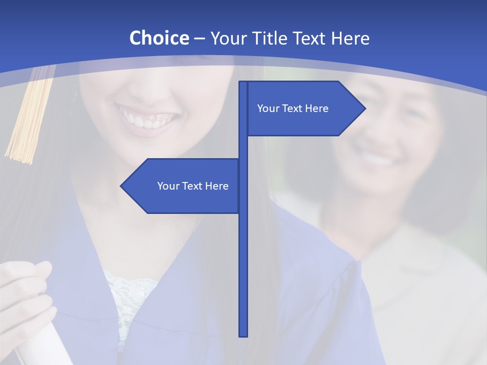 Parenting Two Young Adult Woman PowerPoint Template