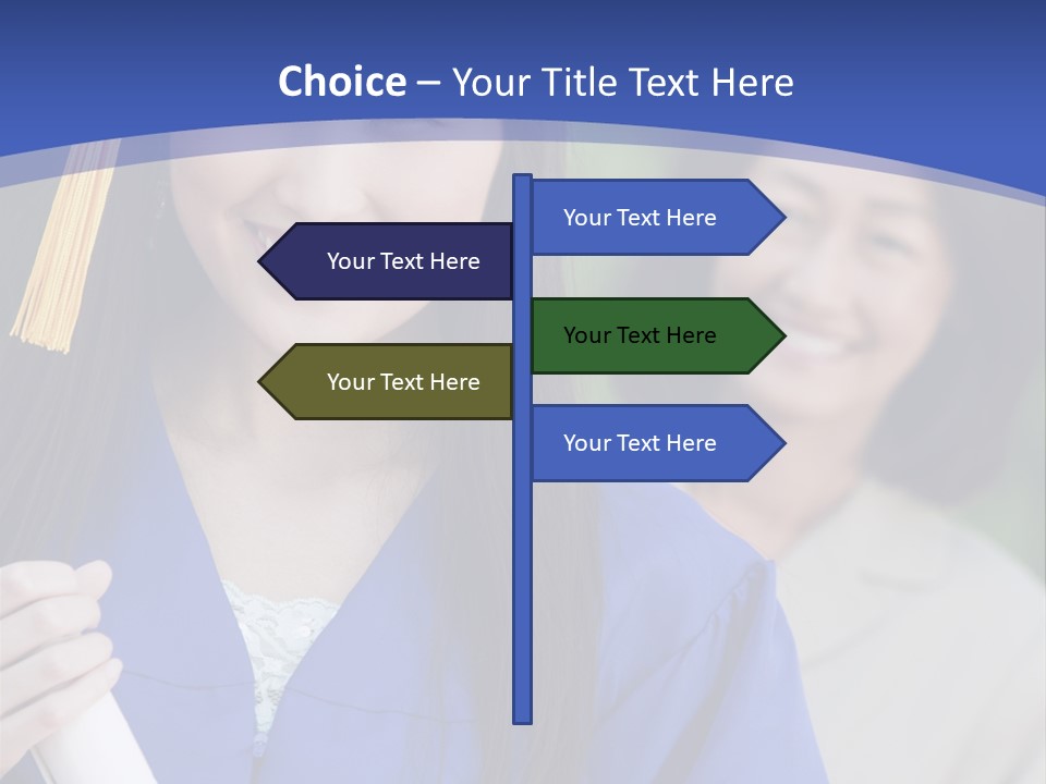 Parenting Two Young Adult Woman PowerPoint Template