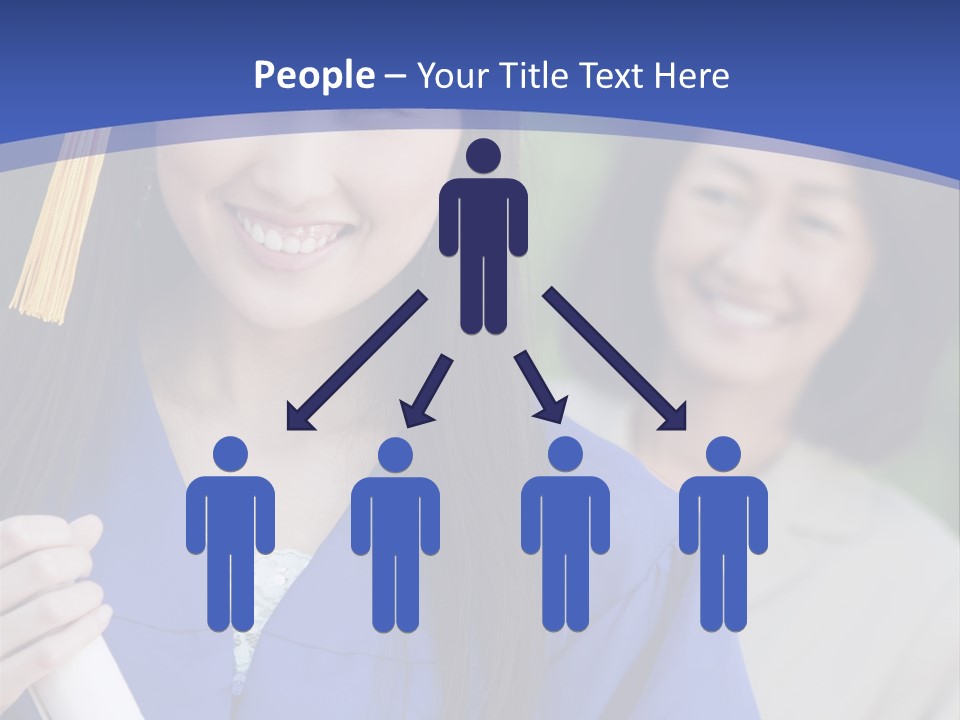 Parenting Two Young Adult Woman PowerPoint Template