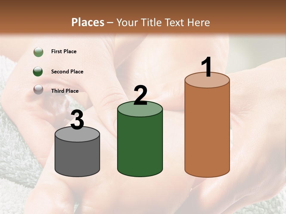 A Person Getting A Foot Massage From Another Person PowerPoint Template