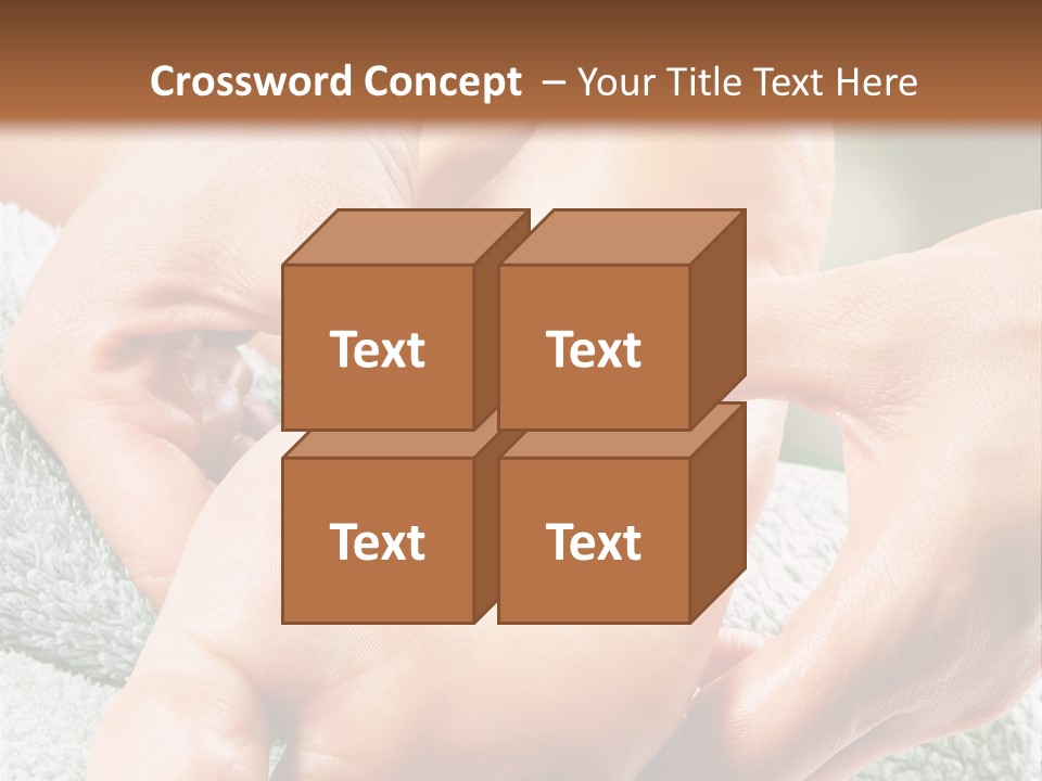 A Person Getting A Foot Massage From Another Person PowerPoint Template