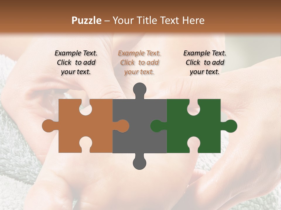 A Person Getting A Foot Massage From Another Person PowerPoint Template