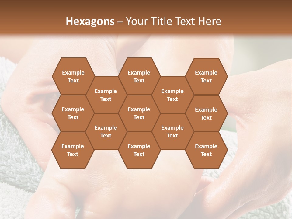 A Person Getting A Foot Massage From Another Person PowerPoint Template