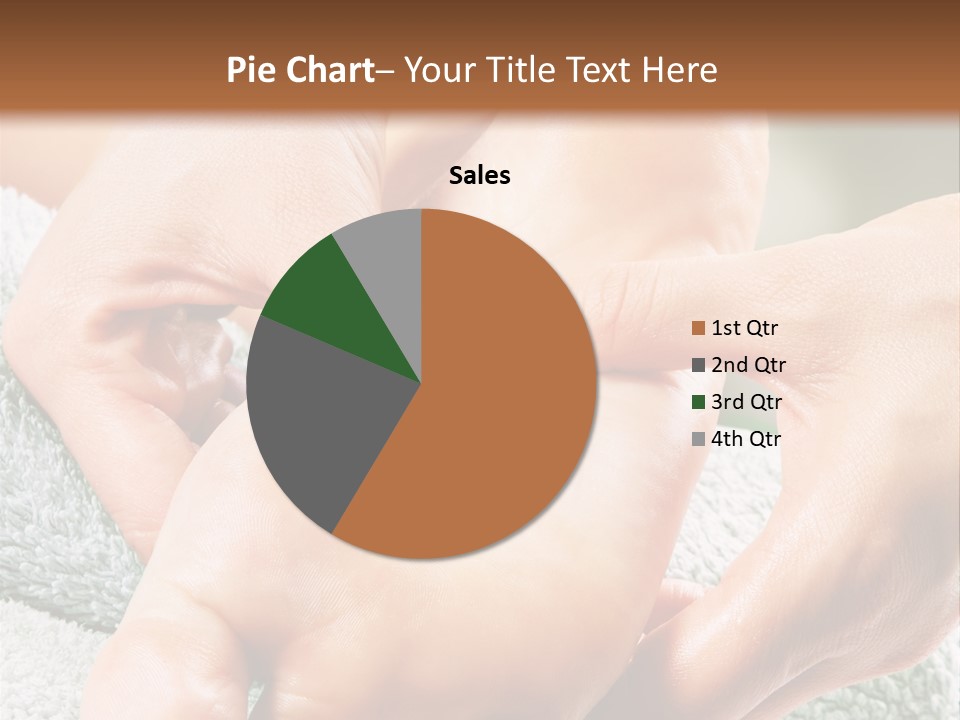 A Person Getting A Foot Massage From Another Person PowerPoint Template