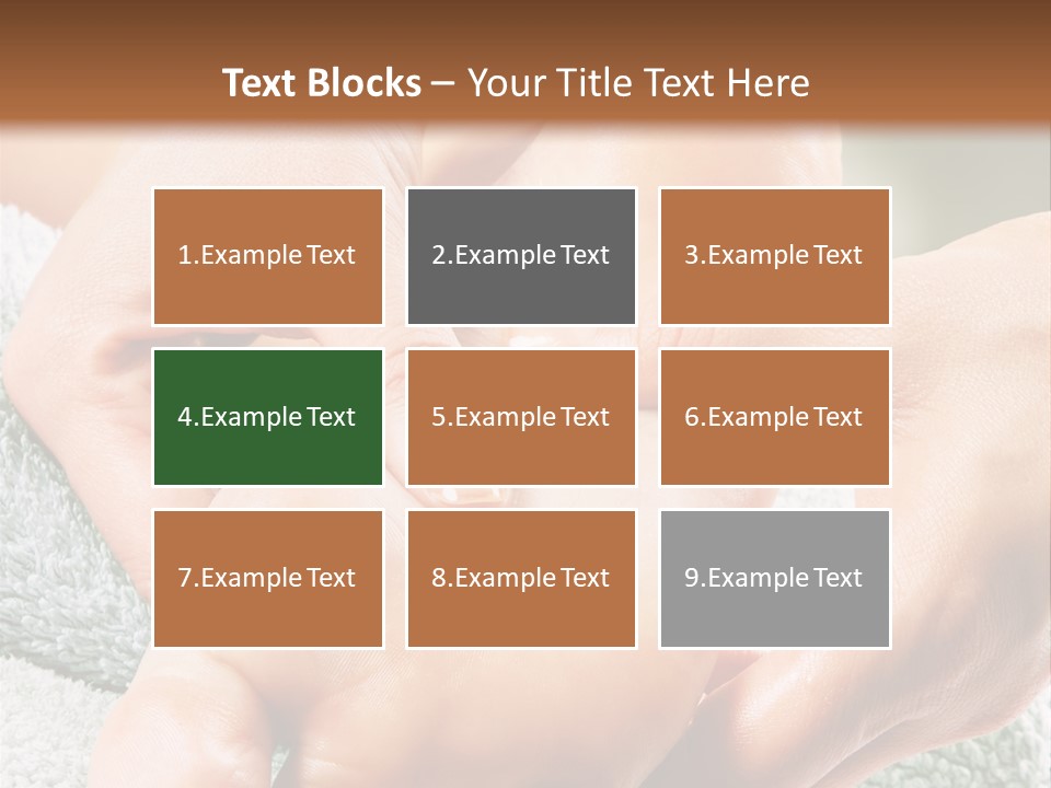 A Person Getting A Foot Massage From Another Person PowerPoint Template