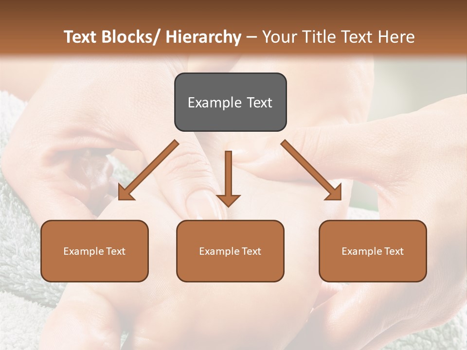 A Person Getting A Foot Massage From Another Person PowerPoint Template