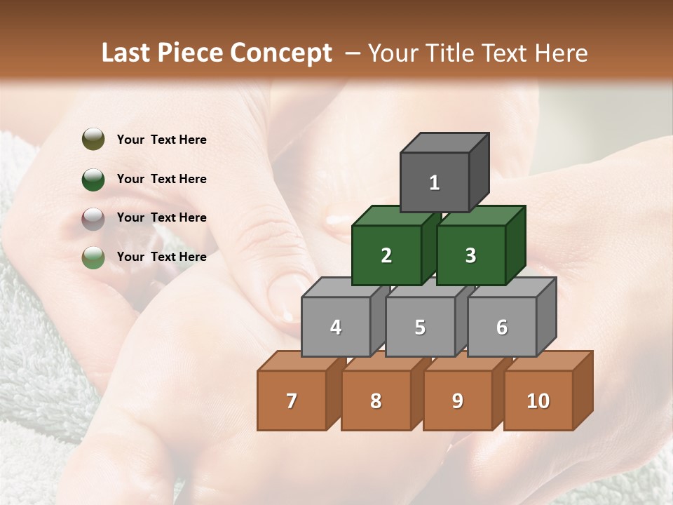 A Person Getting A Foot Massage From Another Person PowerPoint Template