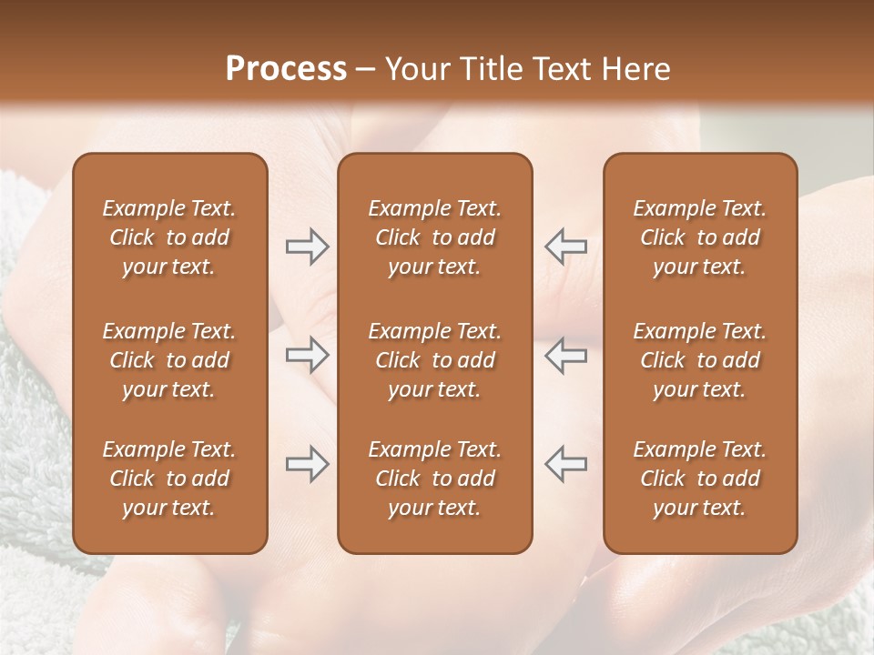 A Person Getting A Foot Massage From Another Person PowerPoint Template