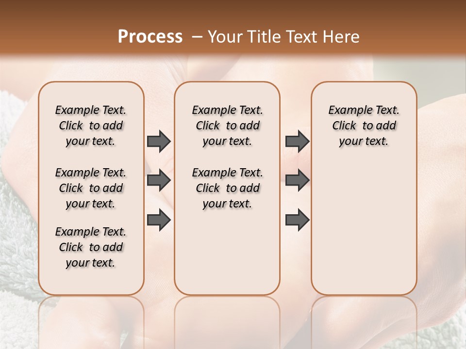 A Person Getting A Foot Massage From Another Person PowerPoint Template