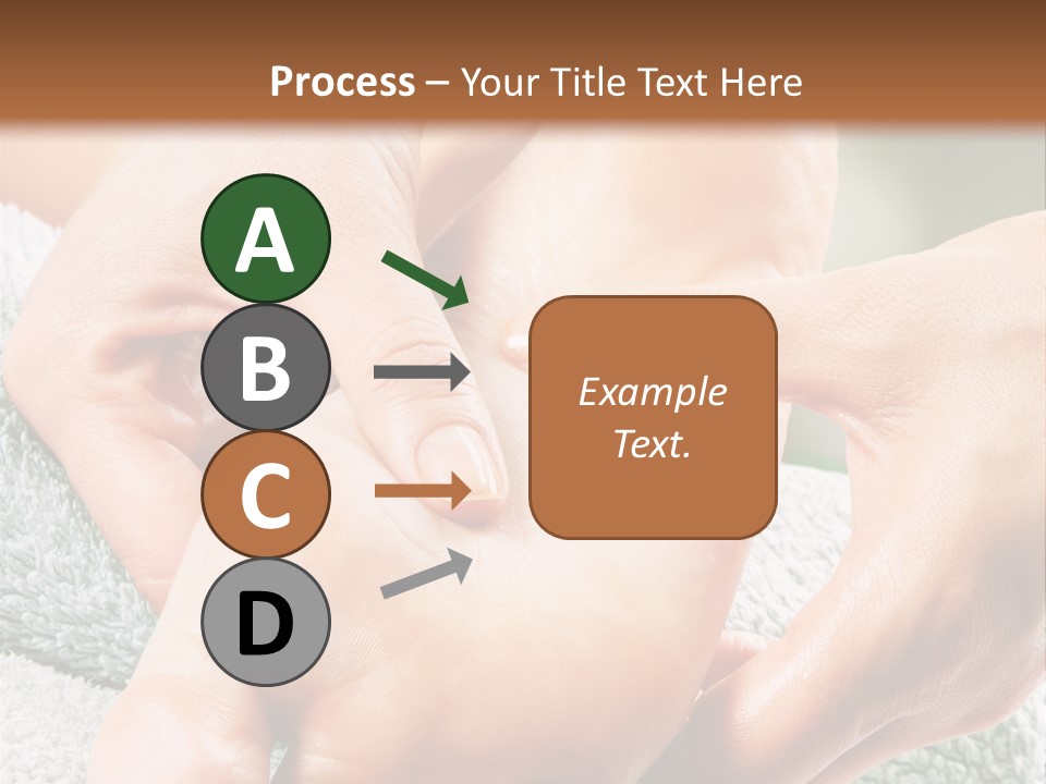 A Person Getting A Foot Massage From Another Person PowerPoint Template