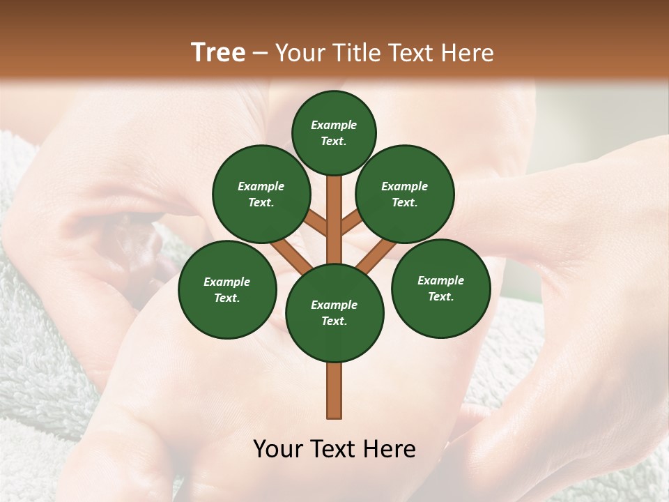 A Person Getting A Foot Massage From Another Person PowerPoint Template