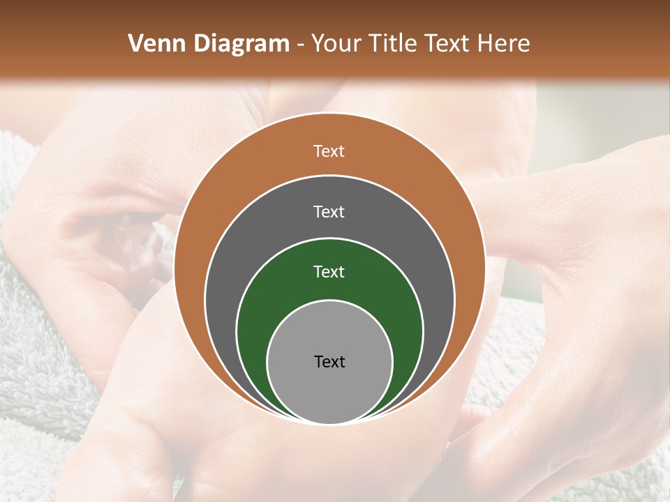 A Person Getting A Foot Massage From Another Person PowerPoint Template