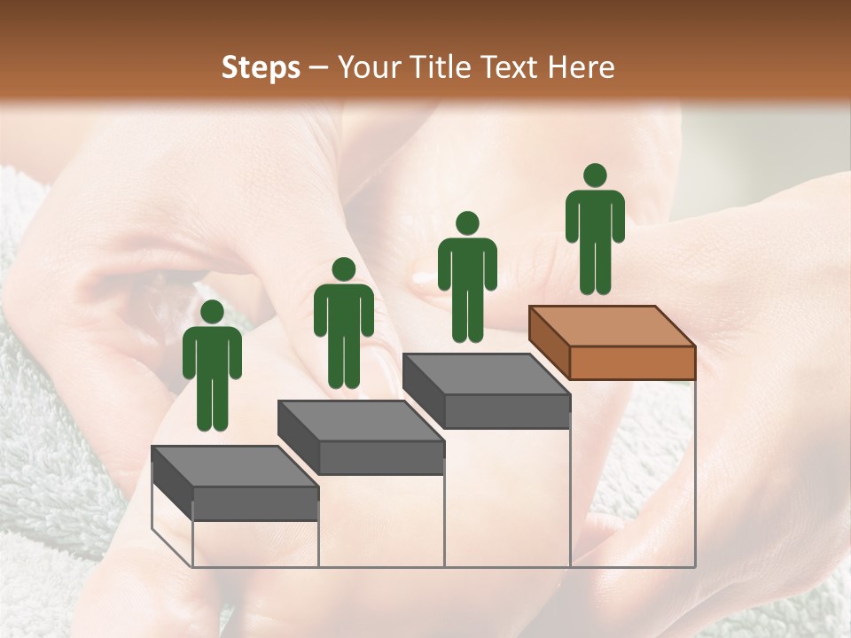 A Person Getting A Foot Massage From Another Person PowerPoint Template