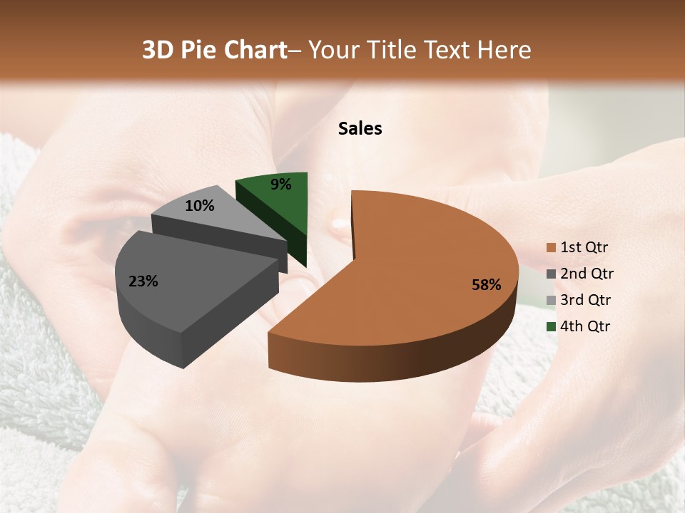 A Person Getting A Foot Massage From Another Person PowerPoint Template