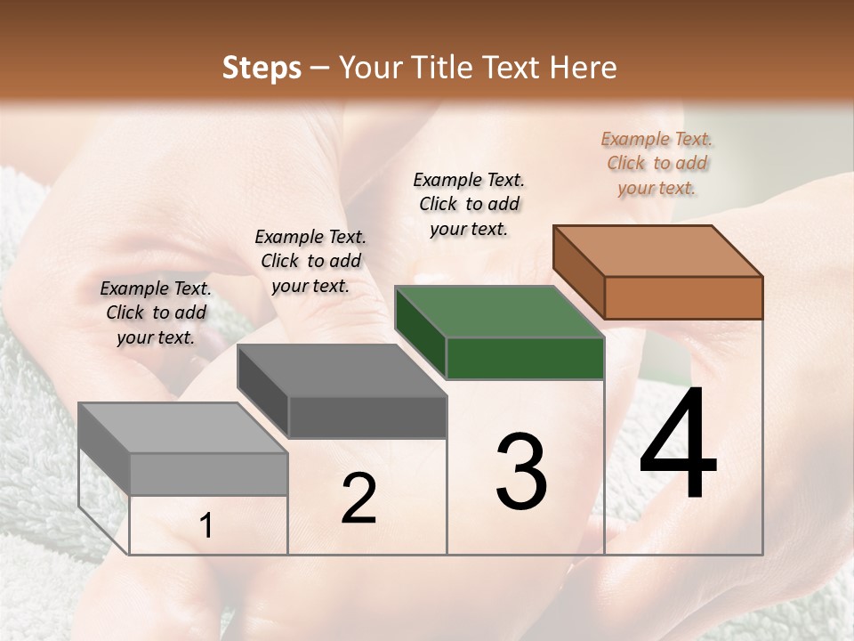 A Person Getting A Foot Massage From Another Person PowerPoint Template