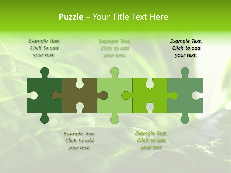 Natural Sky Pure PowerPoint Template