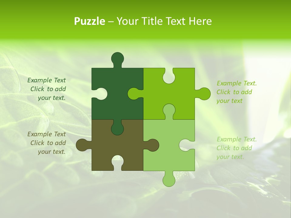 Natural Sky Pure PowerPoint Template