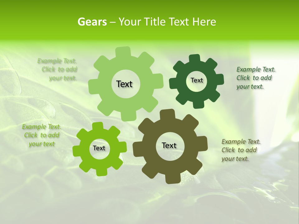 Natural Sky Pure PowerPoint Template