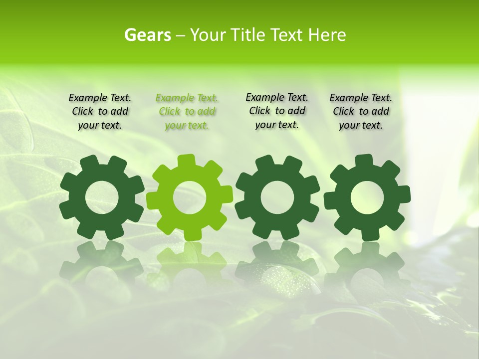 Natural Sky Pure PowerPoint Template