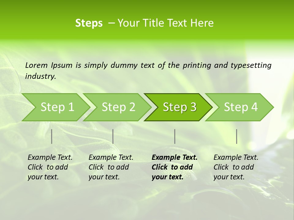 Natural Sky Pure PowerPoint Template