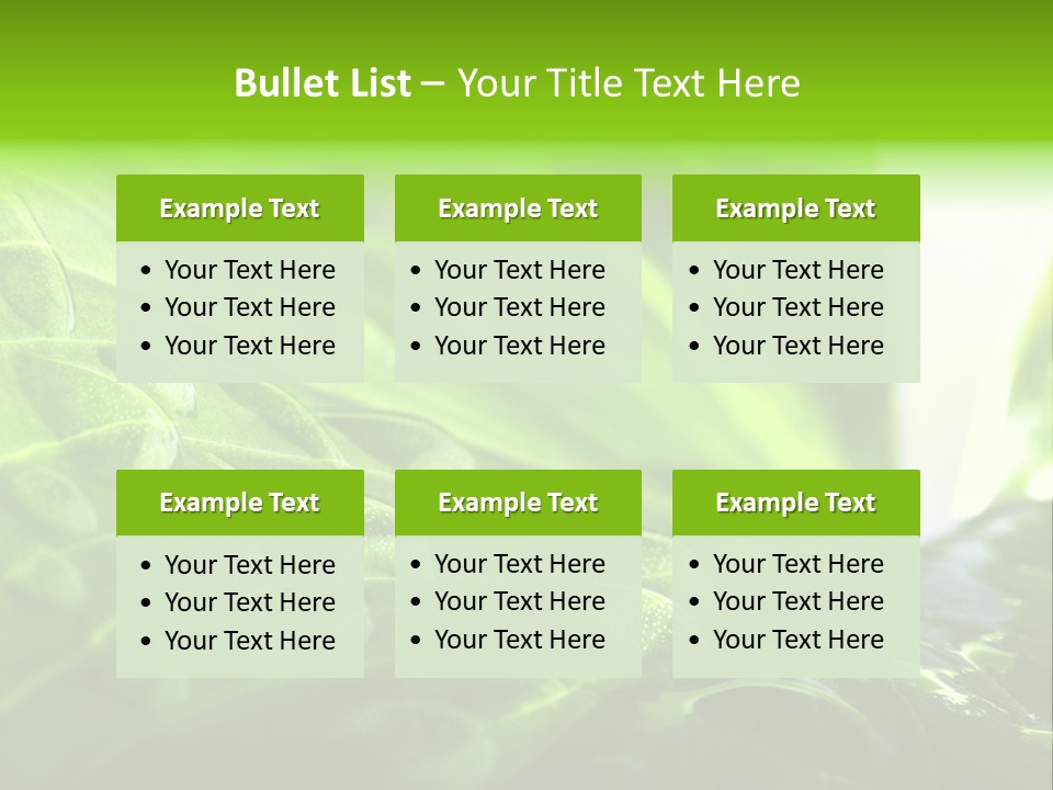 Natural Sky Pure PowerPoint Template