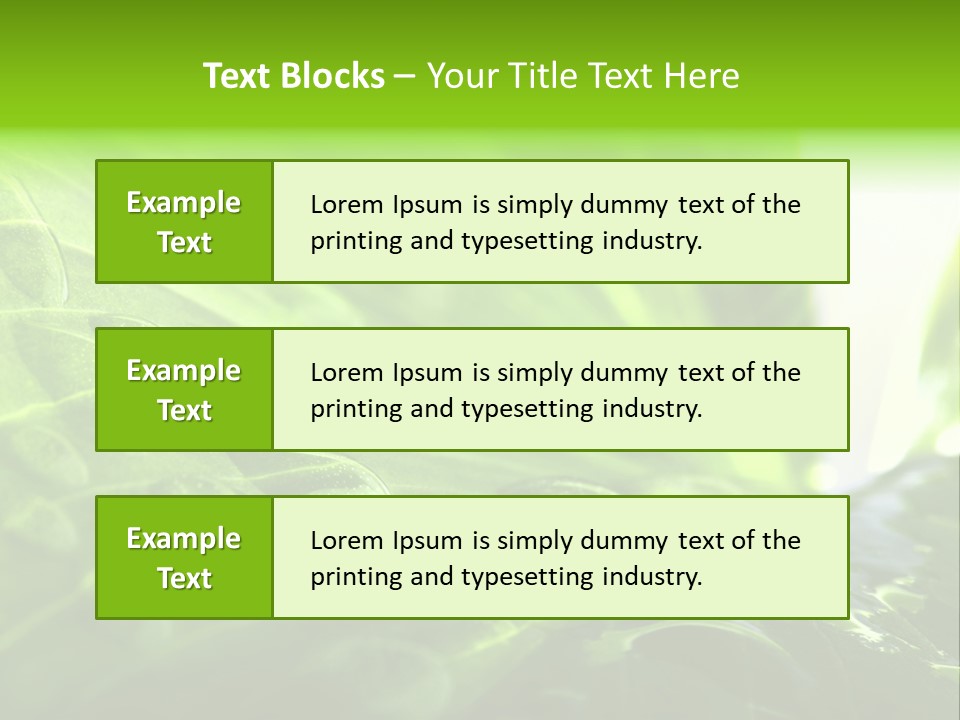 Natural Sky Pure PowerPoint Template