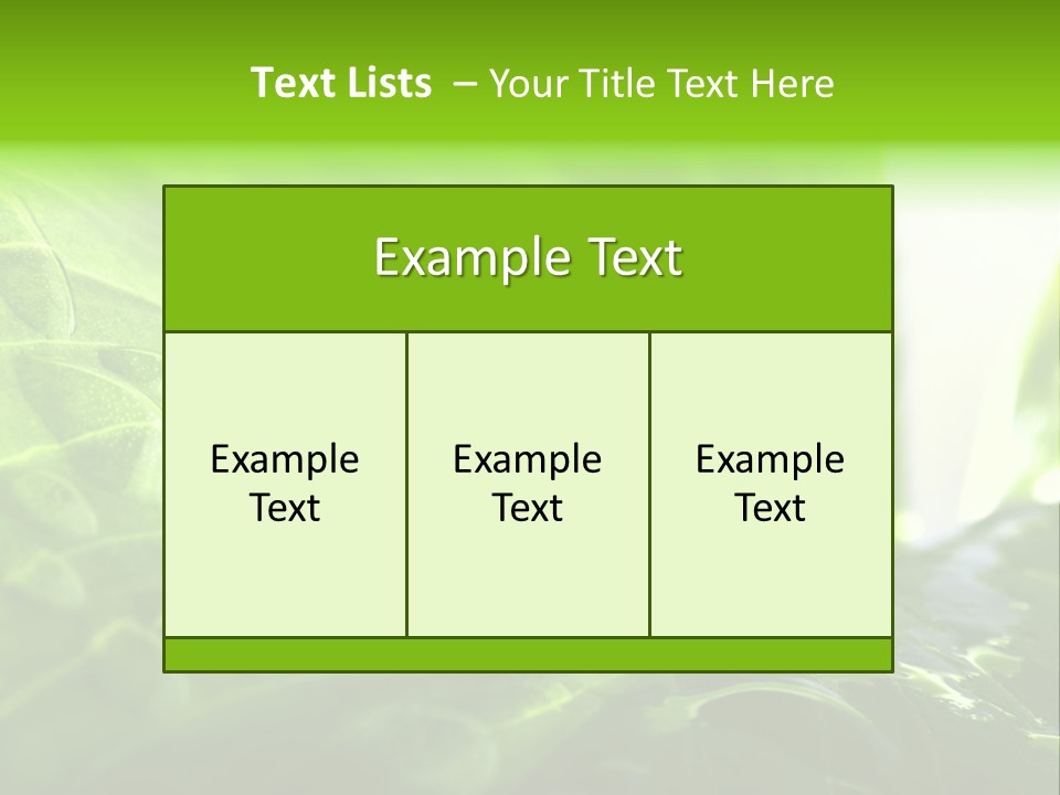 Natural Sky Pure PowerPoint Template