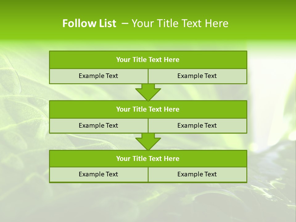 Natural Sky Pure PowerPoint Template