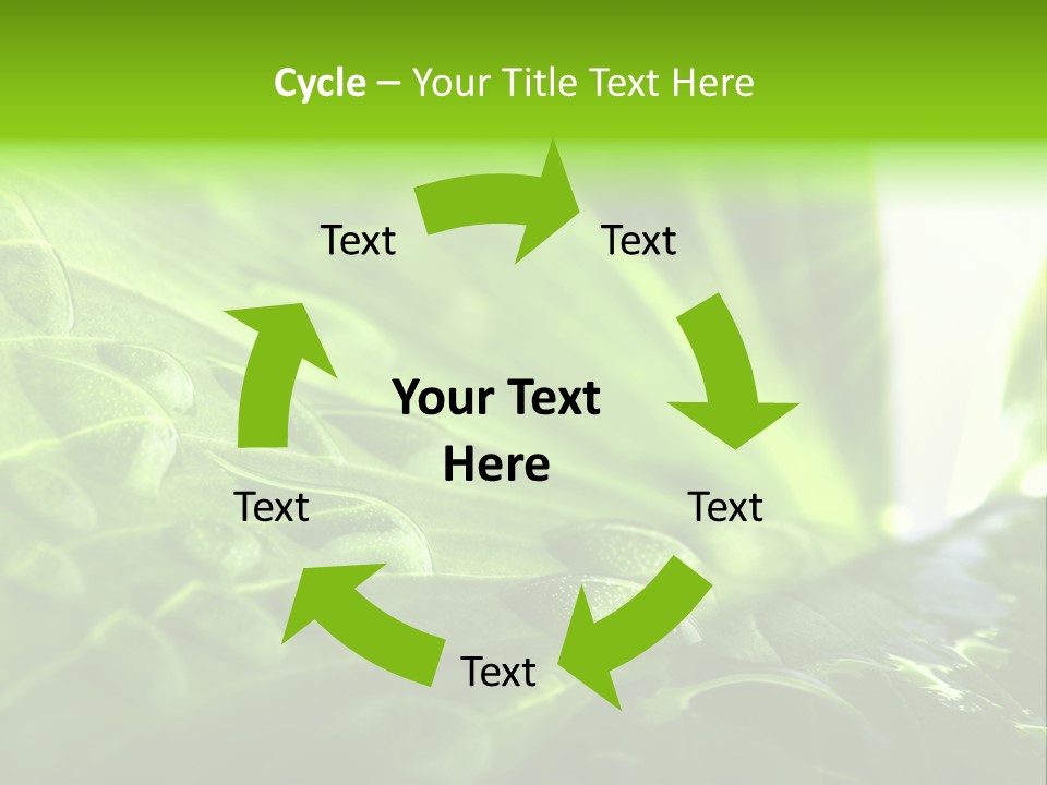 Natural Sky Pure PowerPoint Template