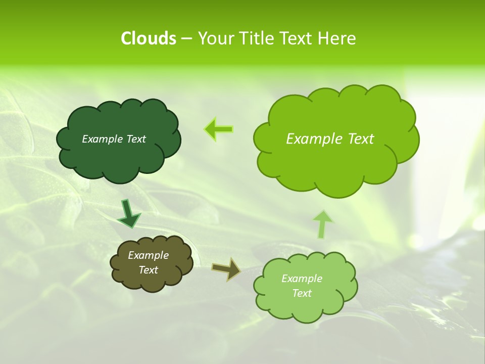 Natural Sky Pure PowerPoint Template